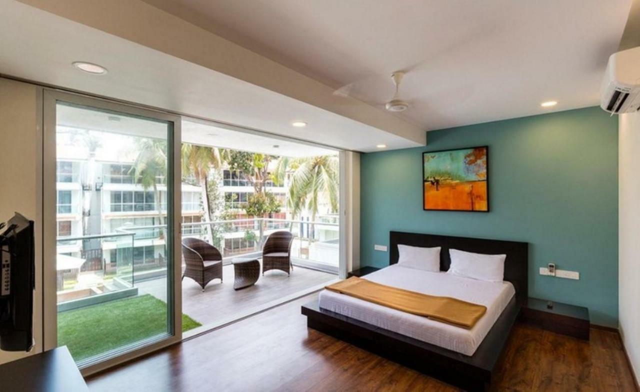 Aarju Luxurious Wave Apartment Калангуте Екстериор снимка